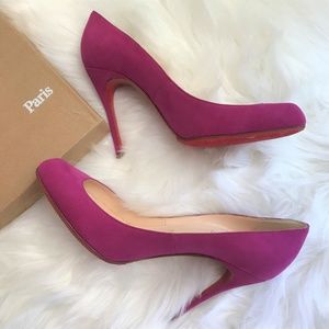 Authentic Christian Louboutin Maudissima Heels